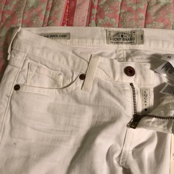 Lucky Brand Charlie Pencil Capri - Picture 2 of 4